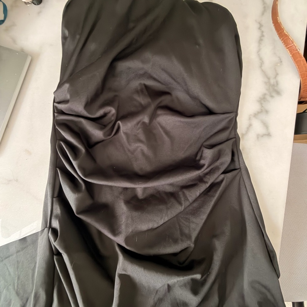 REVOLVE Black Strapless Dress